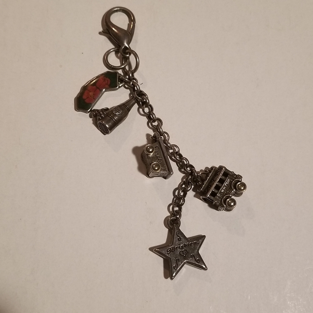 Brighton California Charm Key Chain